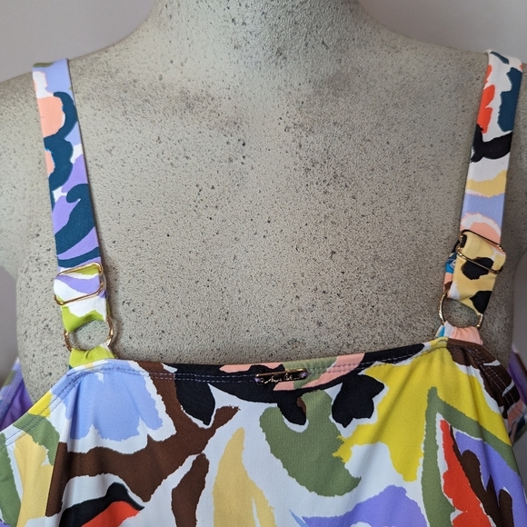 NWT Anne Cole Paisley Swim Dress plus size 20W - Picture 11 of 16